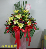 藝術高架花籃/對