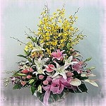 藝術高架花籃/對