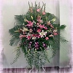 藝術高架花籃/對