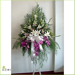 藝術高架花籃/對