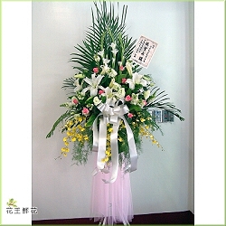 藝術高架花籃/對