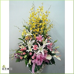 藝術高架花籃/對