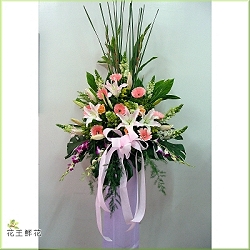 藝術高架花籃/對