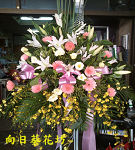 藝術高架花籃/對